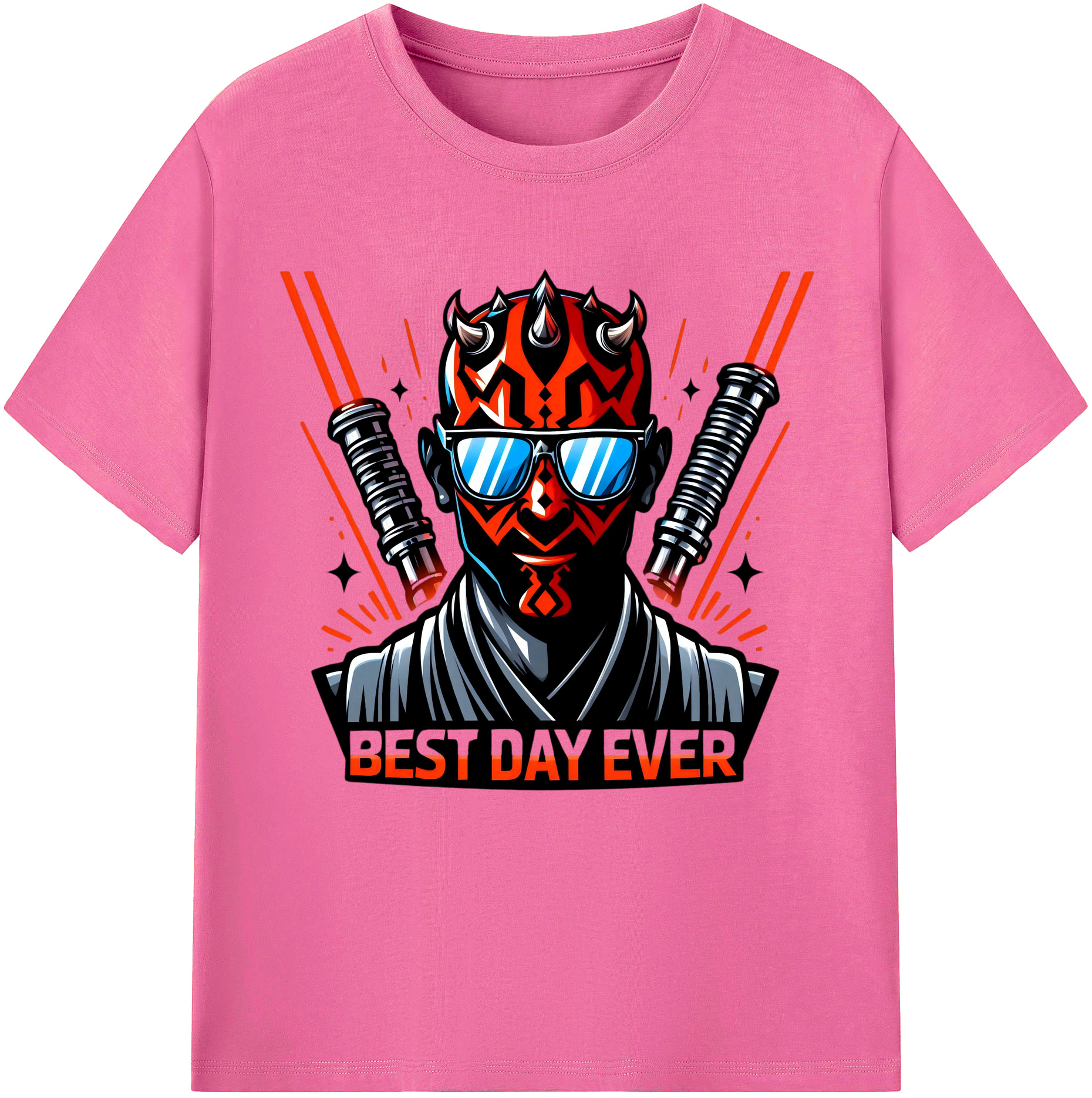 （画像用） スター・ウォーズ Star Wars レディースカジュアルプリントTシャツ（綿100％）